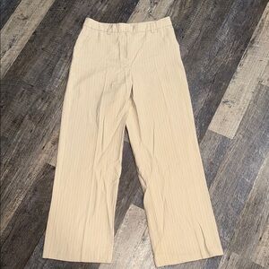 House of Harlow 1960 Tan Pinstripe Trousers